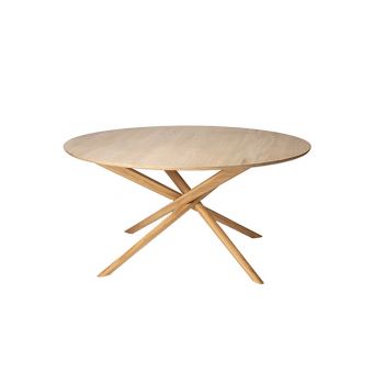 Ethnicraft Oak Mikado Round