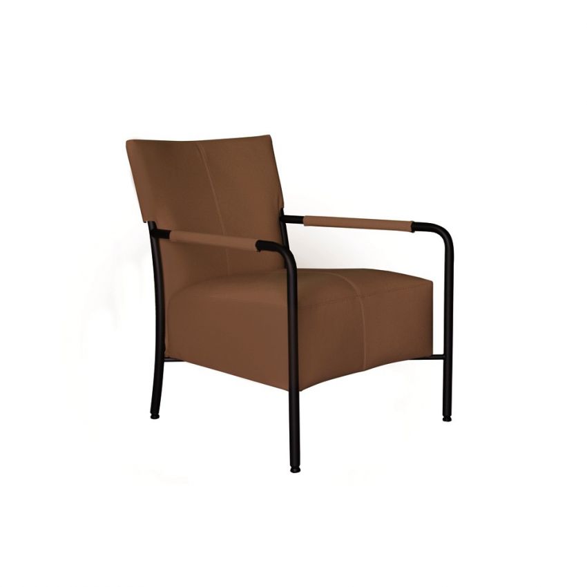 Bert Plantagie fauteuil Class in leder Twilight Deer bij Van Til Interieur